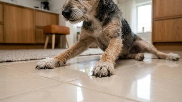 Mon chien glisse sur ses pattes arrières : causes et solutions concrètes