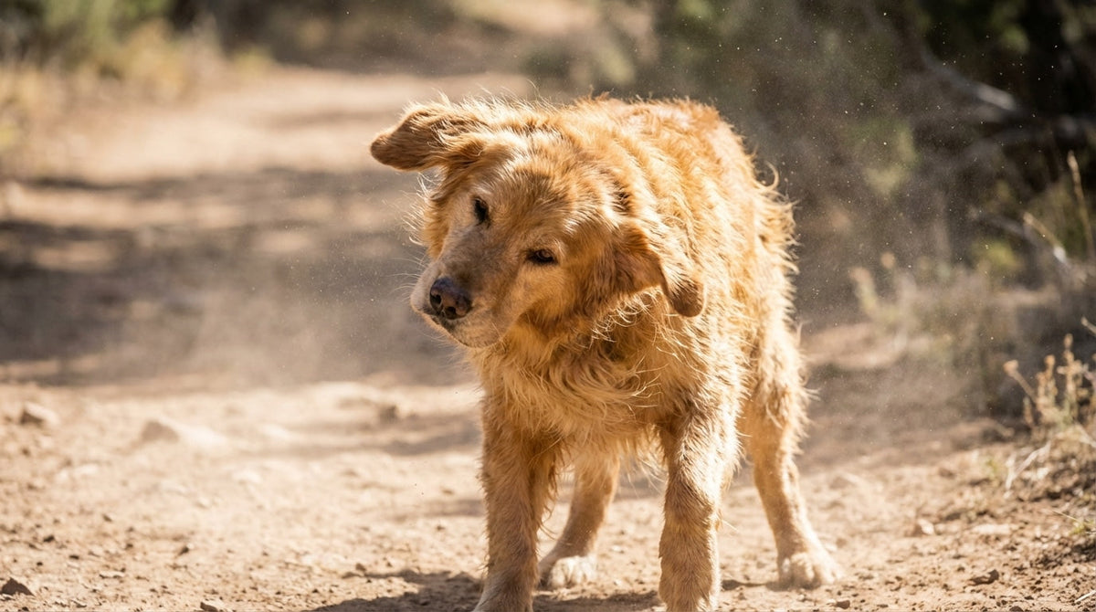 Mon chien ne secoue plus son corps : le signal que vous ignorez